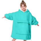 Wearable Blanket Hoodie,Oversized Blanket Sweatshirt with Sherpa Teen Girl Gifts for,Youth, Boys, Girls, 8-15 Year Old Girl Boy