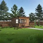 Prefab Garden Shed Fast Installation Modular Container House Mini Backyard Cabin Office Gym Studio Tool