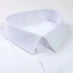 Men's Formal French Cuffs Dress Shirts Hidden Button Front Long Sleeve Tuxedo Shirt Random Metal Cufflinks