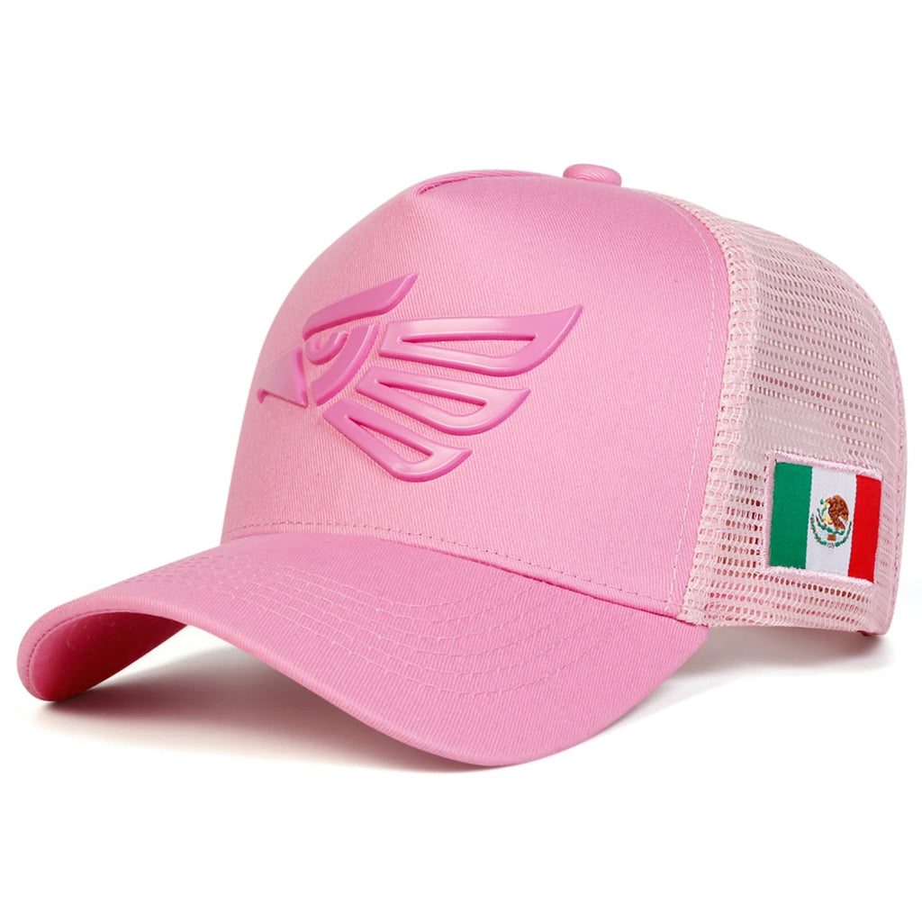 Unisex Mexican Eagle Label Baseball Net Caps Spring and Summer Outdoor Adjustable Casual Hats Hip Hop Hat Sunscreen Hat