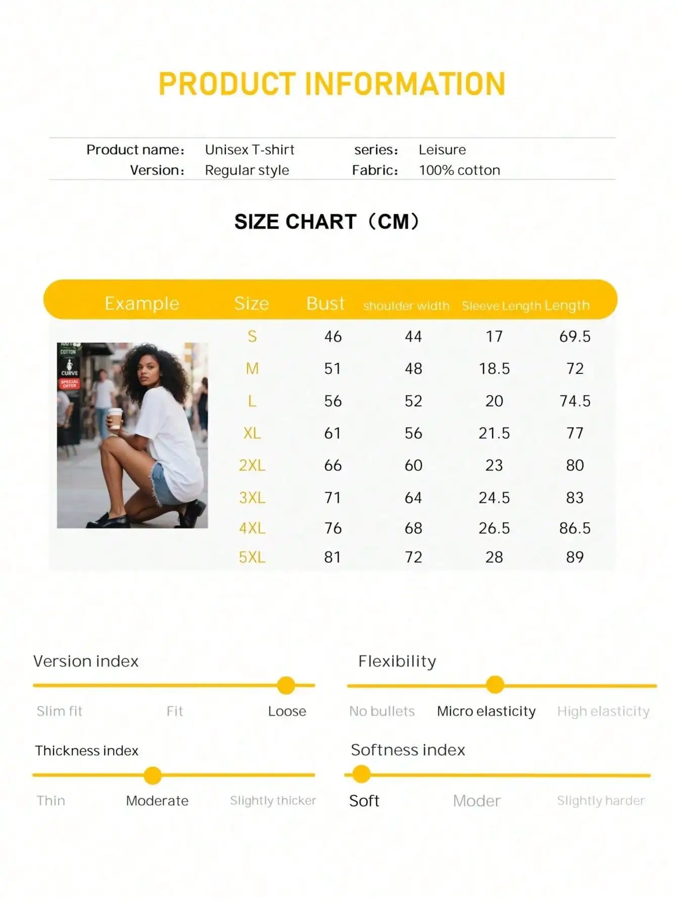 [Summer Women's Short Sleeve] Bohemian Style Line Art Face T-Shirt, Gift for Her