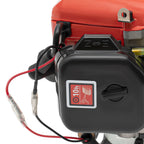 70cm Single Edge Hedge Trimmer 22.5CC 2-Stroke Air Cooled 0.65kW 7500RPM Cutting Blade Cut ≤10mm Branches Anti-vibration Hand Pull Start Diaphragm Carburetor Low Fuel Consumption Equipped with Safety Goggles Gloves Fuel Mix