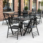 Bamboo Folding Chairs 1/2/4 Pack Foldable Dining Wood Chairs for Outdoor Indoor Garden Patio Lawn Porch Wedding, Customized
