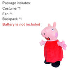 2M Pink Piggy Inflatable Costume Mascot Parade Adult Character Cosplay Animal Birthday Halloween Party Event Plush Set