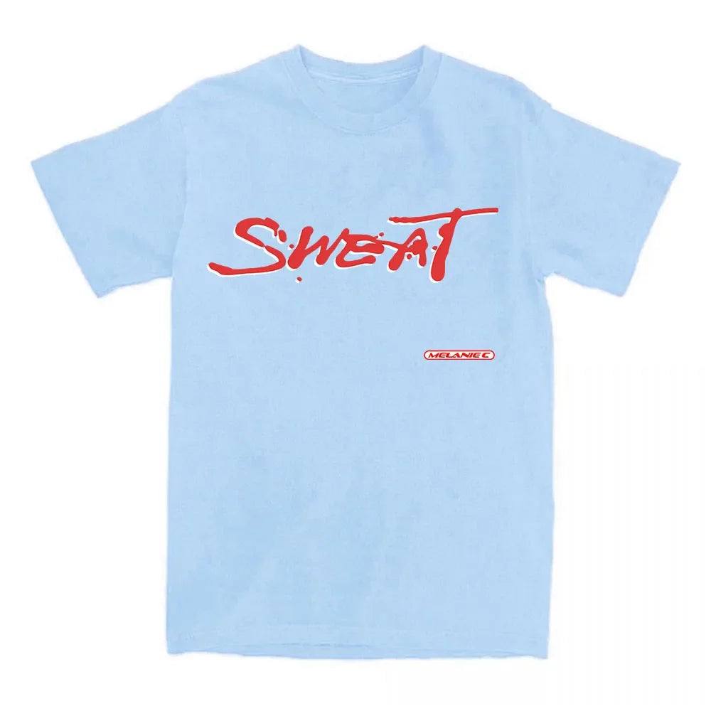Melanie C Sweat Tshirts Short Sleeve Cotton Female T-shirt Unisex Streetwear O-neck Loose Casual Women Men T Shirt Graphic Tees