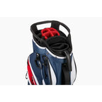 2-in-1 Golf Cart Bag with Detachable Short Game Stand Bag - 15 Pockets