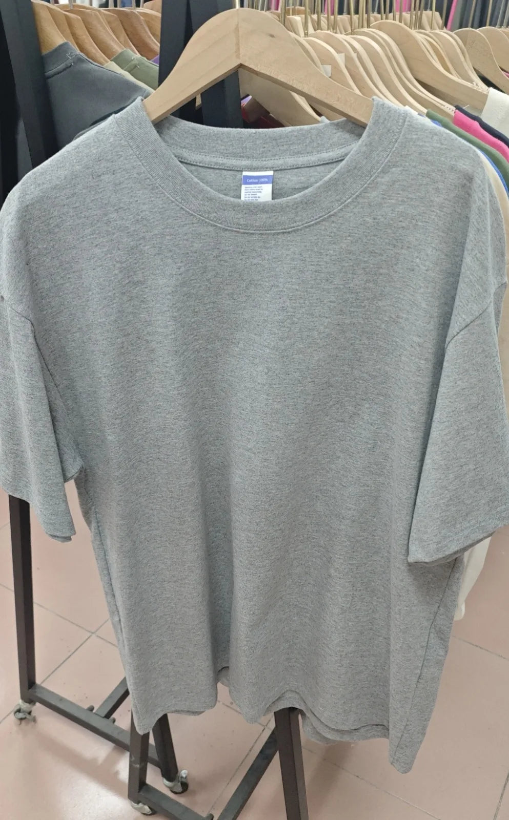 Summer Men Classic Basic Round Neck Short Sleeve White Solid T Shirt Pure Cotton Plus Size High Quality Daily Casual Top
