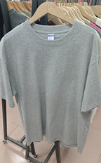 Summer Men Classic Basic Round Neck Short Sleeve White Solid T Shirt Pure Cotton Plus Size High Quality Daily Casual Top