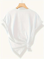 Plus size women's short sleeve T-shirt Gymnastics Mom breathable fabric summer outfit women's clothing