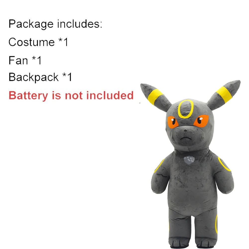 2.2M Cute Rabbit Inflatable Costume Mascot Parade Adult Character Cosplay Birthday Opening Ceremony Party Event Plush Set