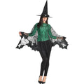 1 piece of Halloween spider web bat cape for adults and children, European style, black festive costume, knitted clothing