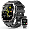 Smart Watches for Men: 2.02" Display, GPS, Sleep/Heart Rate, 100+ Modes, Waterproof Tracker