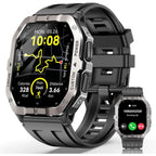 Smart Watches for Men: 2.02" Display, GPS, Sleep/Heart Rate, 100+ Modes, Waterproof Tracker