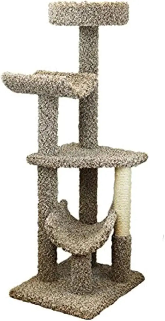 New Cat Condos 140002-Neutral Multi Level Large Cat Gym Cat Tree