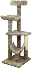 New Cat Condos 140002-Neutral Multi Level Large Cat Gym Cat Tree