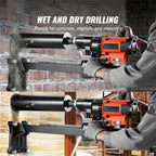 SucceBuy 3200W 750RPM Wet/Dry Diamond Core Drill Machine Concrete Drill Rig Stand Industrial Wet Electric Core Drilling Machine