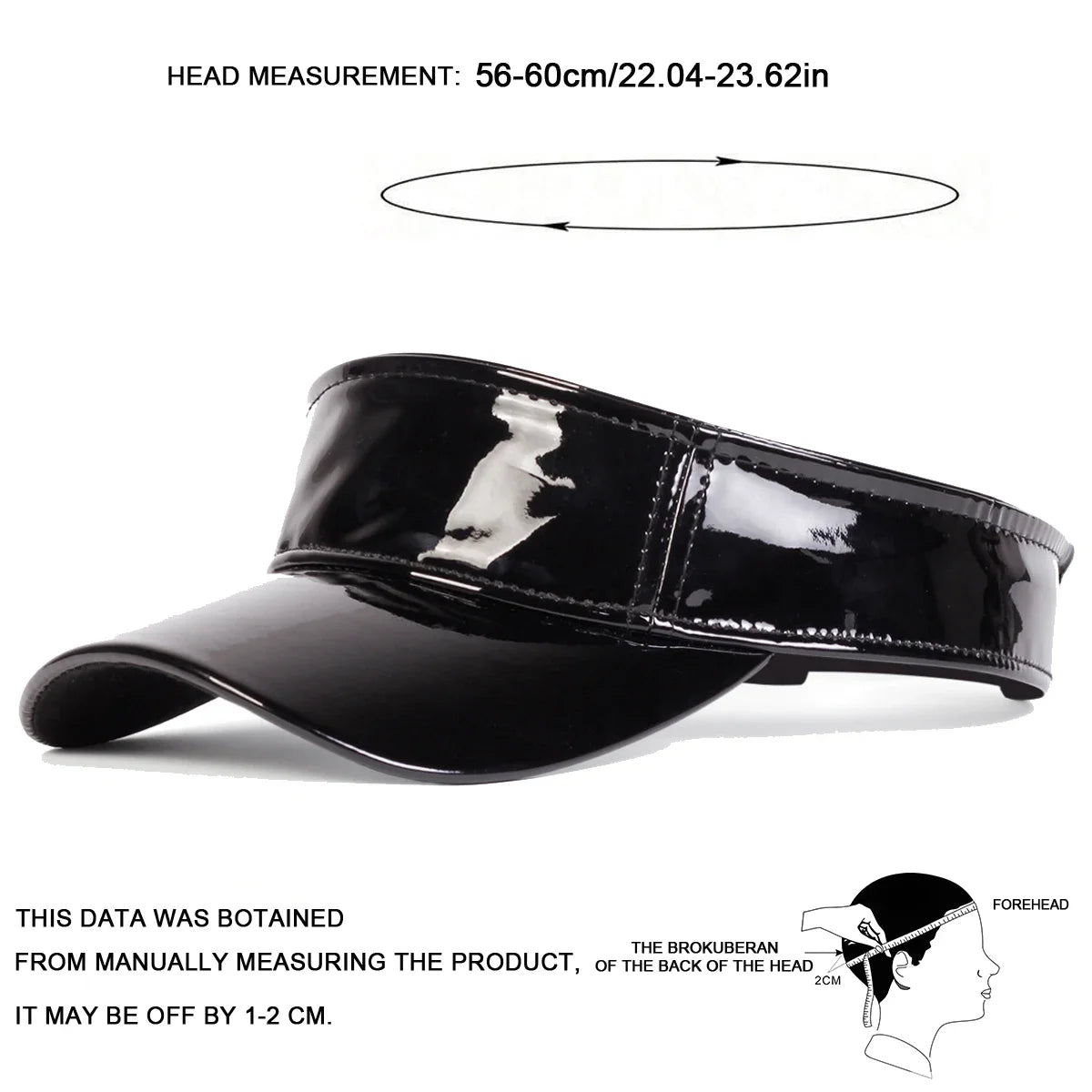 Unisex Laser Colorful PVC Empty Top Baseball Caps Spring Summer Outdoor Adjustable Casual Hats Sunscreen Hat Sports Cap