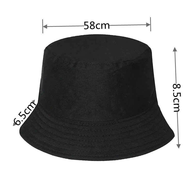 1pcs Men's AND WOMEN'S Pure Cotton Sun Hat, Suffolk Fish Hat,58cm, Summer