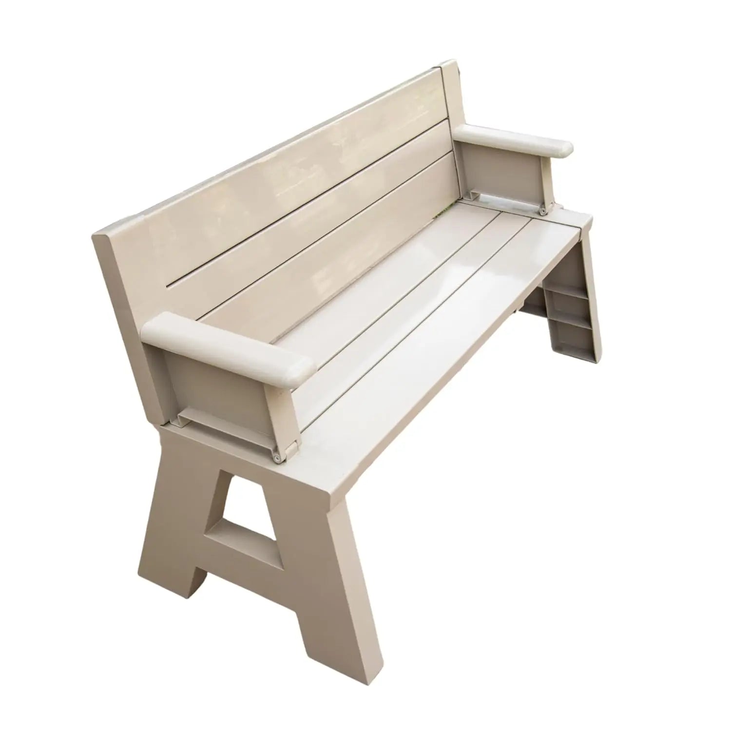 Gen 1 2-in-1 Outdoor Convertible Bench to Picnic Table | Space-Saving, Weather-Resistant Patio Furniture for Yard,, Customized