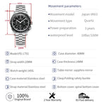 PAGANI DESIGN 1701 Moon Watches 2026 New Woven Strap Luxury Quartz Watch For Men Speed Chronograph AR Sapphire Mirror Wristwatch