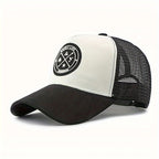 Mesh breathable baseball cap dome summer new sunshade hardtop hat outdoor running sports hat