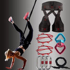Home Gym, Yoga & Recovery - Natural Latex Resistance Bands Set, Adjustable, with Exercise Guide, Multi - color
