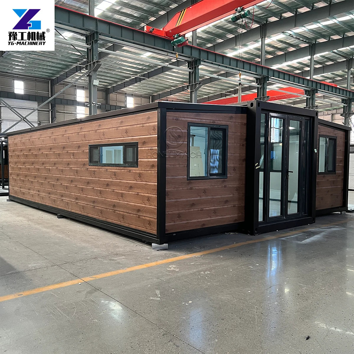 Luxury Prefab Shipping Container Villa 3 Bedroom Expandable Home 20FT 40Ft Mobile House Tiny Prefab Container Home