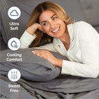 Size 4 Pcs Sheet Set - Comfy Breathable and Cooling Sheets - Hotel Luxury Bed Sheets for Women and Men - Deep Pockets, Easy-Fit