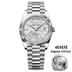 PAGANI DESIGN DD40 Luxury Rose Gold Automatic Watch Men Japan NH36A Mechanical Wristwatch Men Stainless steel Waterproof Watches