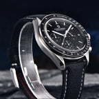 PAGANI DESIGN 1701 Moon Watches 2026 New Woven Strap Luxury Quartz Watch For Men Speed Chronograph AR Sapphire Mirror Wristwatch