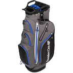 Golf Push Cart Bag with Rain Cover, Secure Base, Lightweight, 15-Way Divider, and External Putter Pocket
