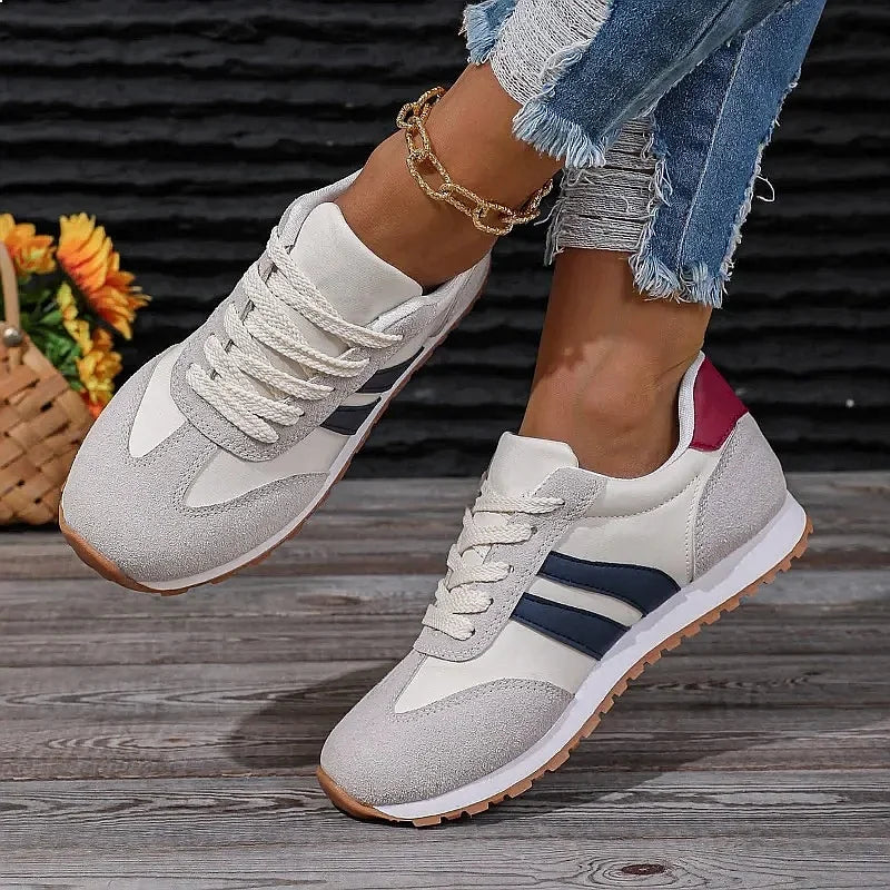 New Casual Fashion All-match Running Shoes Breathable Cloth Lightweight Sports Women's Sneakers Zapatos De Mujer