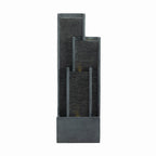 Flowing Water Ornament, 40 Inch Modern Outdoor Circulating Water Fountain, Modern Living Room Office Garden Decor