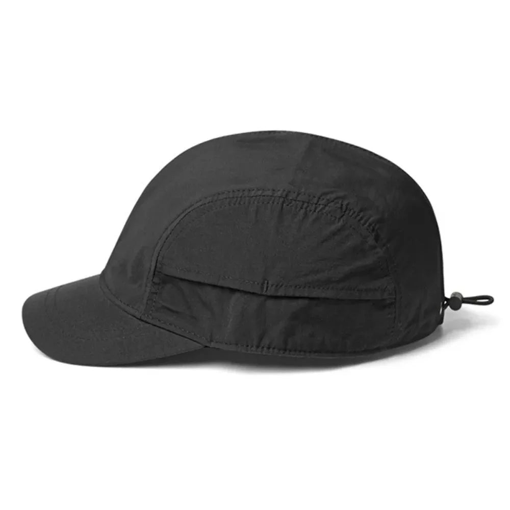 Thin Summer Outdoor Sunscreen Quick-drying Baseball Cap Men's Short Solid Color Light Board Baseball Cap