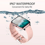 Smart Watch for Men Women, Fitness Tracker (Answer/Make Call), 1000 mAh Battery, 120+ Sport Modes, Step Counter/Sleep Monitor Fitness Watch, Smartwatch for Android/iPhone