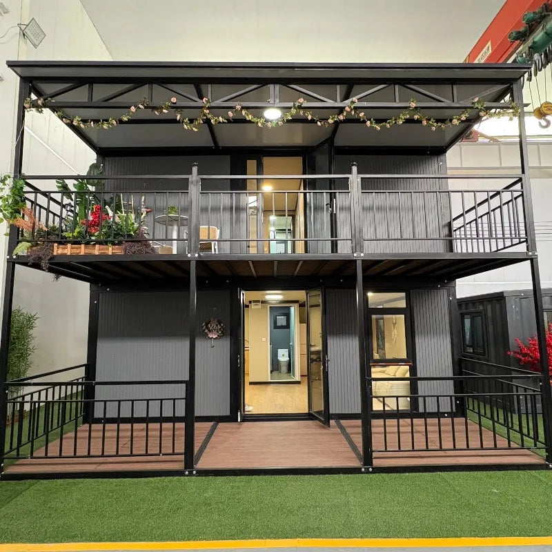 20Ft 40Ft Australia Mobile Prefabricated Tiny Luxury Villa 2 3 4 5 Bedroom Prefab Shipping Expandable Container House