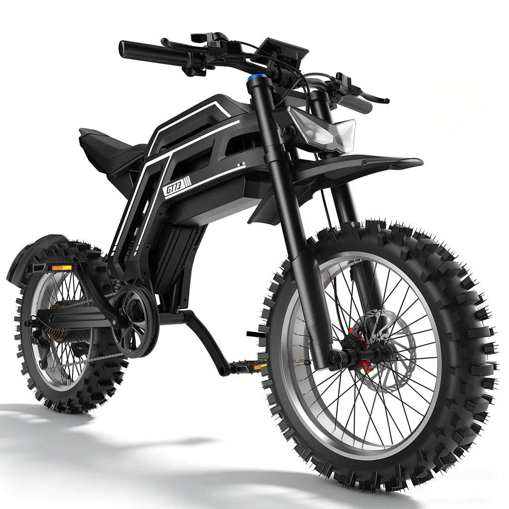 Electric Bike GT73 Off-Road Ebike 70Kmh 3000W Brushless Motor 58V30AH Lithium Battery New In Ebike Adult Electric Motorcycle