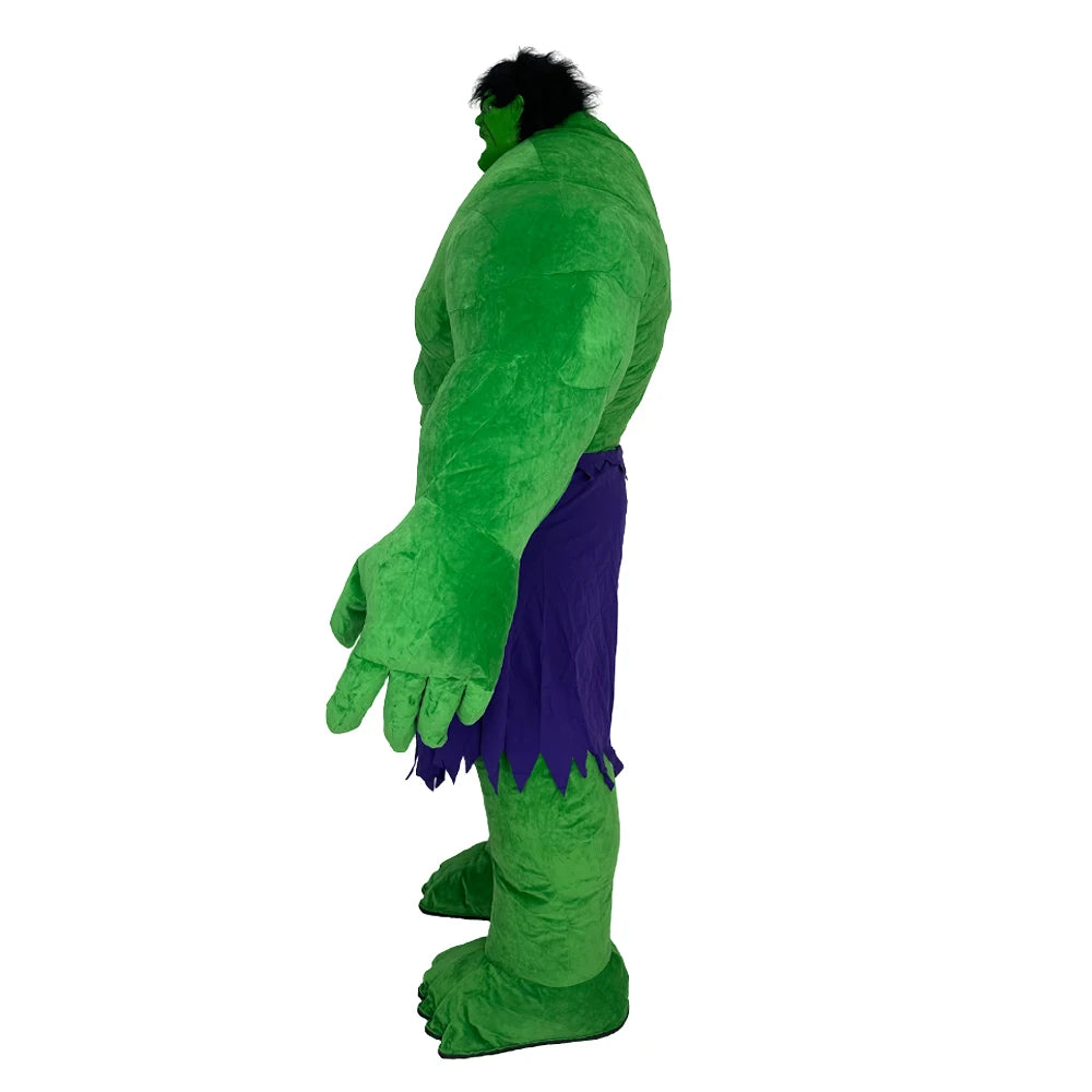 Green Mutant Inflatable Costume Mascot Parade Adult Character Cosplay Birthday Halloween Party Activity Set