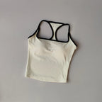 Sports and Fitness Vest with Chest Pad Summer Shockproof Beauty Back Nude Feeling Suit Pilates Training Yoga Top Yoga Clothing