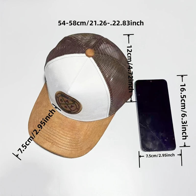 Mesh breathable baseball cap dome summer new sunshade hardtop hat outdoor running sports hat