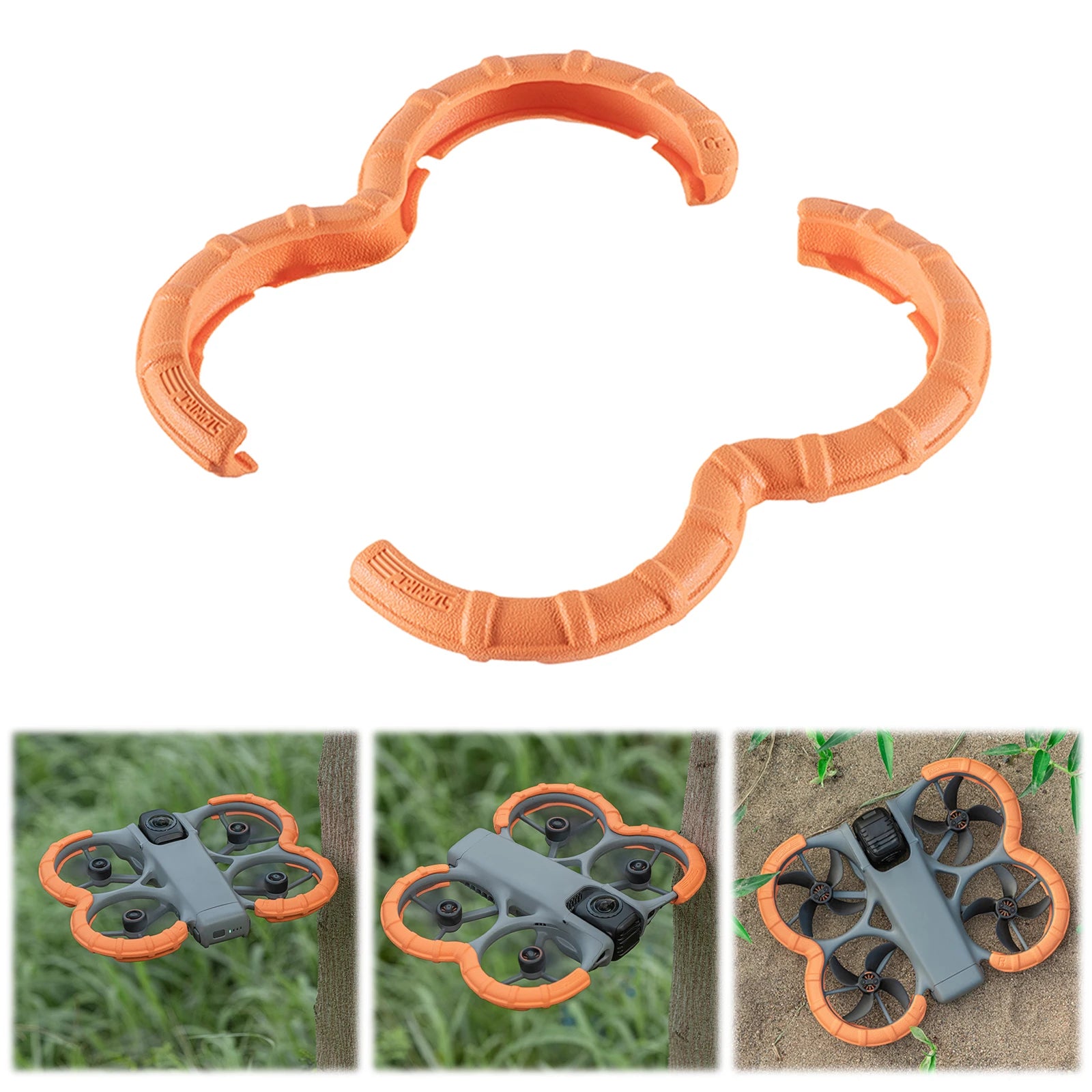 For DJI Avata 360 EVA Shock-Absorbing Cushioning Ring Anti-Collision Protective Full Frame Drone Accessories for Daily Use