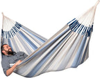 Outdoor & Indoor Use, Handmade Weather & Tear Resistant Hammock in Sea Salt Color
