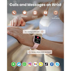 HD Smartwatch with Calls, Messages, Health Tracking and Sports Modes