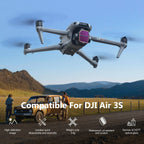 STARTRC ND & CPL Filters Set for DJI Air 3S Accessories, 4 Filters Pack-(ND/16/64/256/CPL)