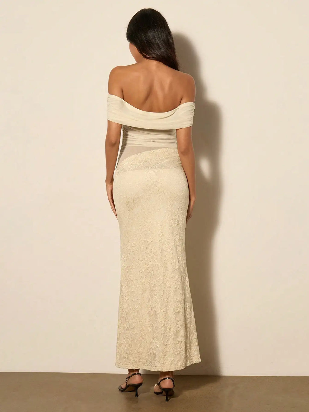White Satin Mini Dress With Flowing Cape Shawl, Bias Cut Solid Cocktail Outfit For Wedding Party Event Vacation