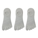 3 Pairs/lot Men's Socks Breathable Sweat Novelty Toe Socks Fashion Casual Breathable Finger Boat Sock High Quality Sox for Male