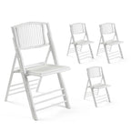 Bamboo Folding Chairs 1/2/4 Pack Foldable Dining Wood Chairs for Outdoor Indoor Garden Patio Lawn Porch Wedding, Customized