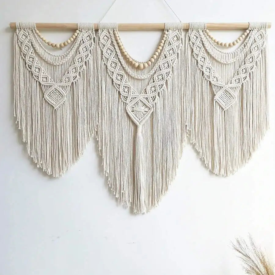 1 piece Bohemian handmade woven tapestry wall decoration tapestry headboard hanging decoration