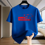 Summer Men Sporty Mesh Short Sleeve Graphic Print T Shirt Polyester Quick Dry Jogging Marathon Cycling Outdoor Top