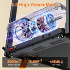 Walking Pad Treadmill, Treadmill with 12% Incline, 3-in-1 Foldable Treadmills for Home,12 HIIT Modes, Quiet Treadmill with Incline, 300 LBS Capacity, with App, Speaker, Heart Rate,and LED Display